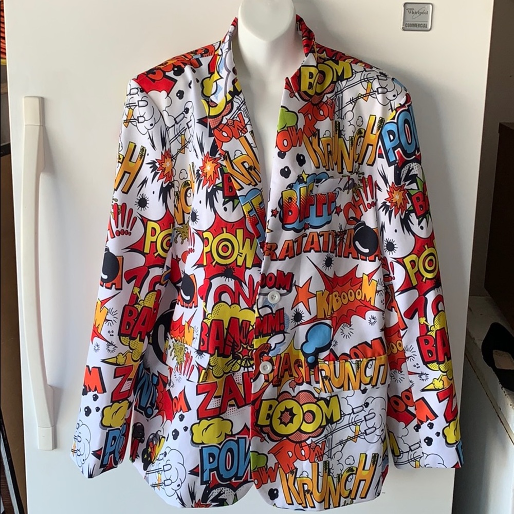 Comic Halloween Sports Coat